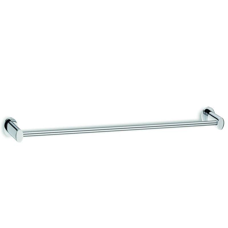 kela towel rail wall mounting 59.5cm, towel rail without drilling, towel rail, MAKIRA, chrome-plated brass, shiny