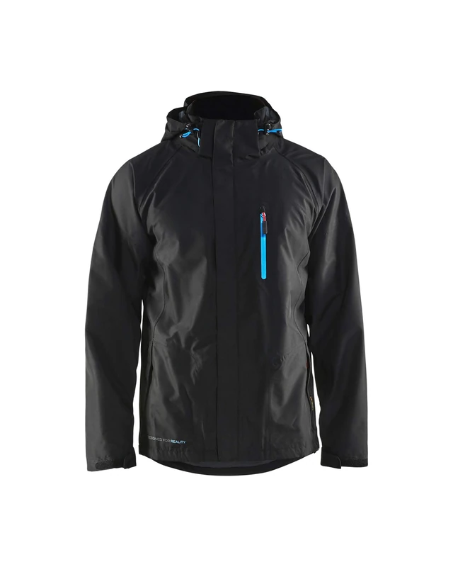 Blakläder 486619469900XS Size X-Small Rain Jacket - Black