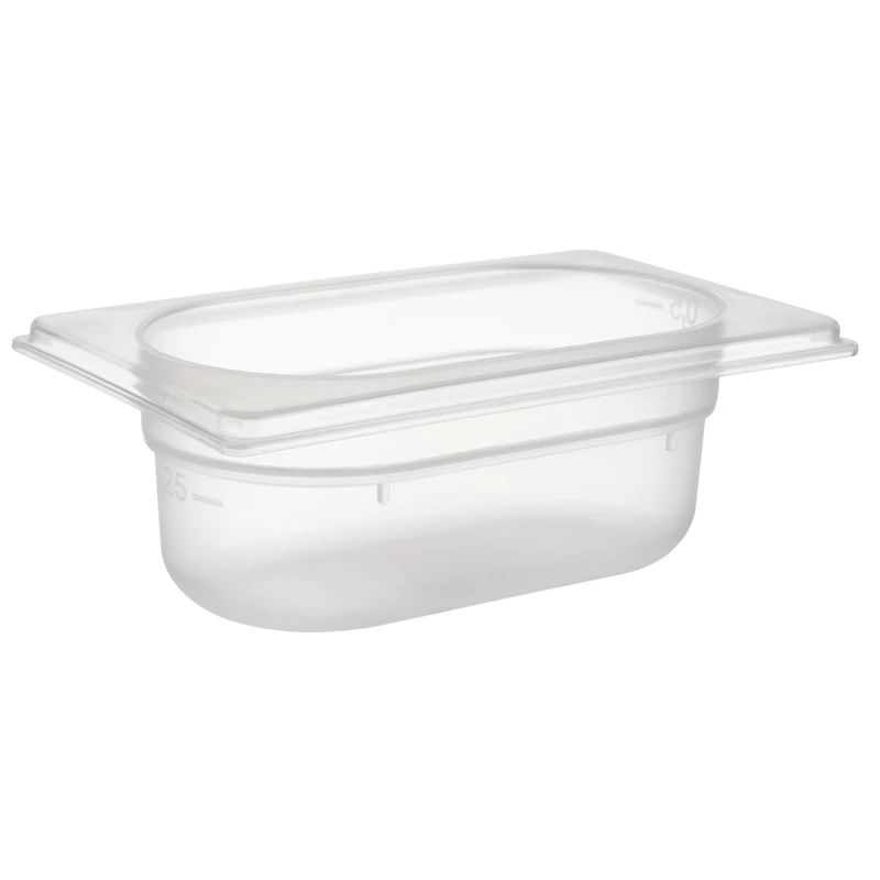 APS GN 1/9 Polycarbonate Container, 17.6 x 10.8 x 06,5 cm - Image 1
