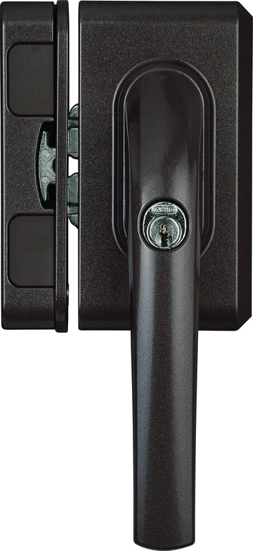 ABUS FO500 N W AL0125 Window Lock Pack of 1, Brown 71323