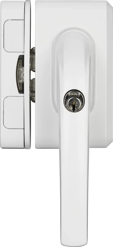 ABUS FO500 N W AL0125 Window Lock Simultaneous Locking, Set of 1, White, 71329