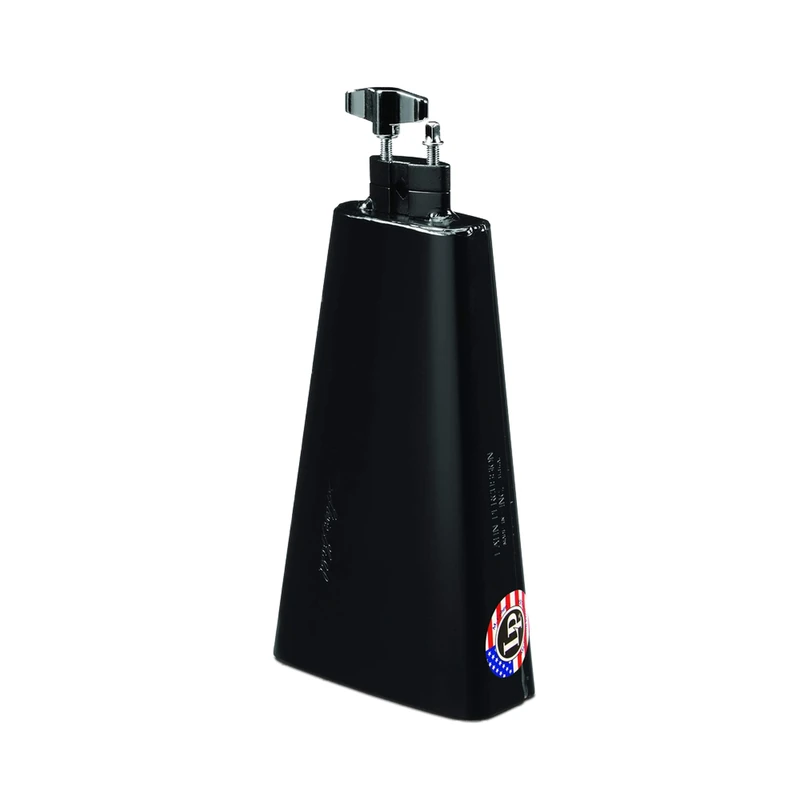 LP Latin Percussion Kuhglocke Steve Gadd Mambo Bell LP229SG Vice-Mount, pulverbeschichtet, schwarz