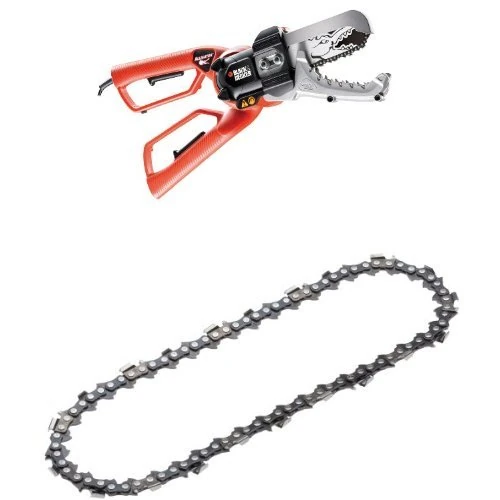 Black + Decker GK1000 Alligator Powered Lopper 550 Watts with spare Chain