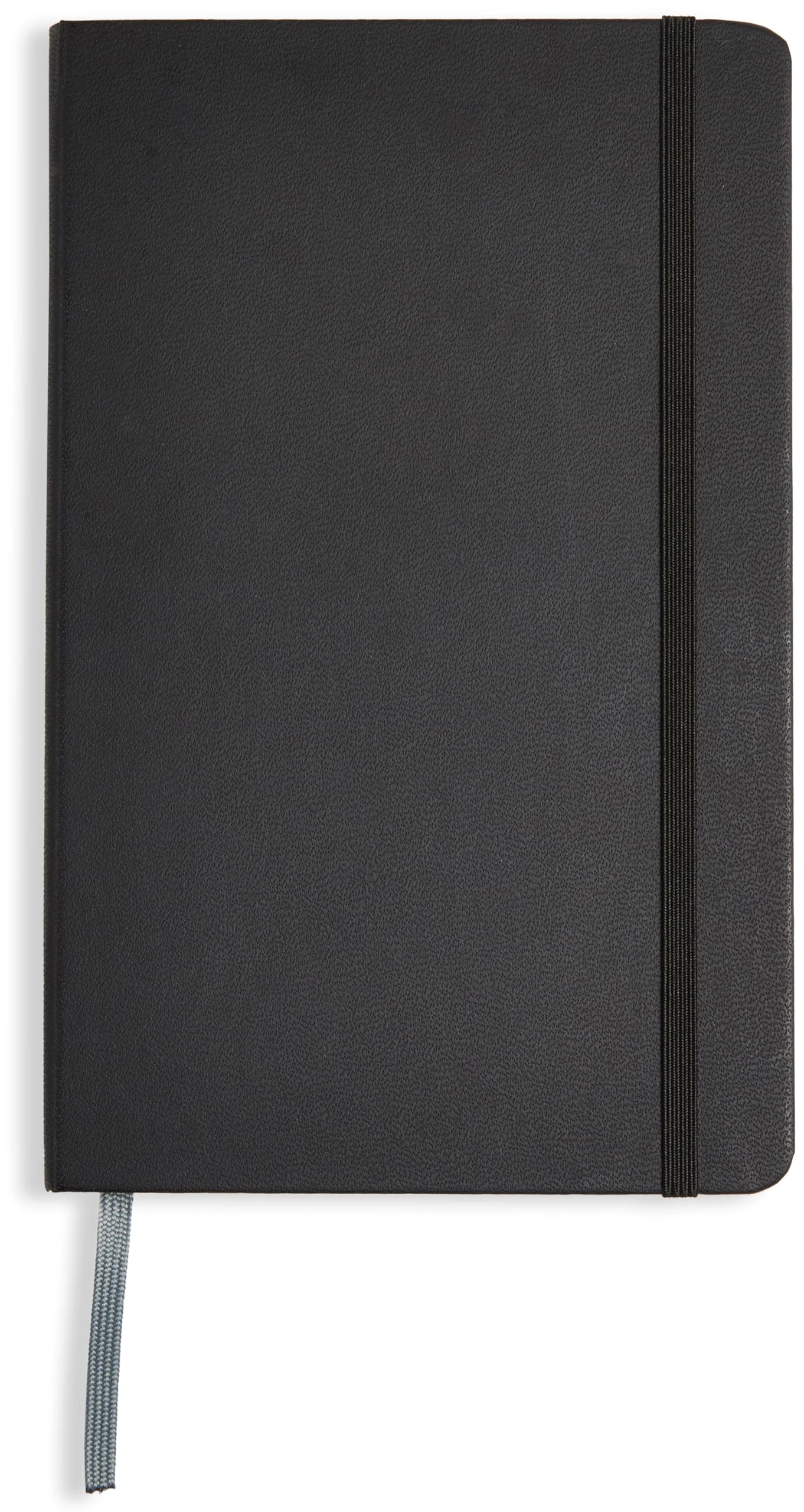 Amazon Basics Classic Notebook, A5, Plain, Black