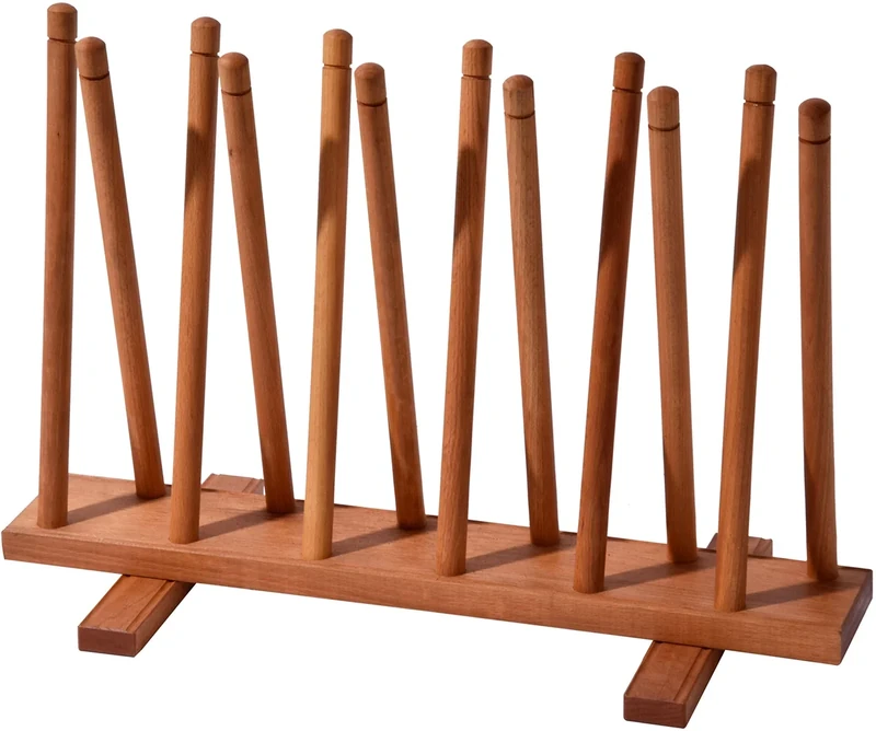 dobar 29781E Boot Holder – Shoe rack 6 Pair of Rubber Riding Boot/69 x 31 x 48 cm – brown