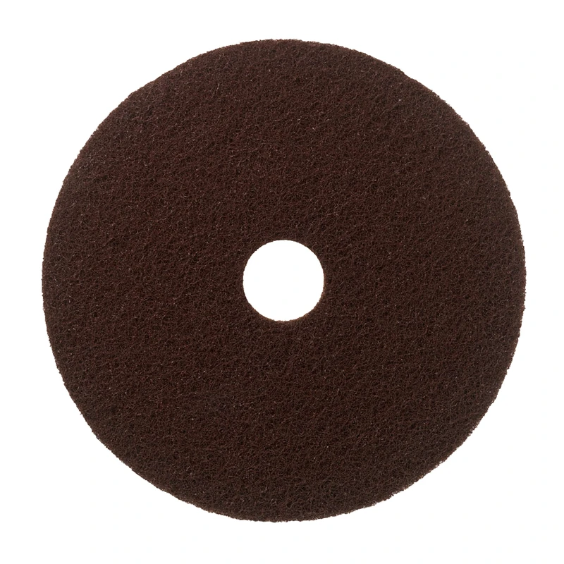 Scotch-Brite Brown Floor Pad 356 mm - Pack of 5 for Stripping