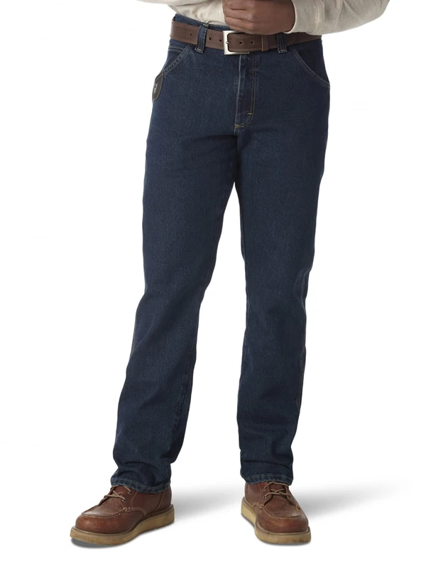 Wrangler Men's Five Pocket Jean, Dark Tint, 33W x 34L