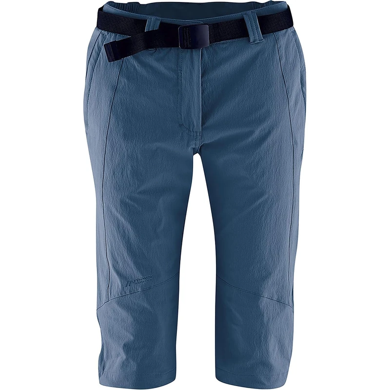 maier sports Kluane, Women's Short Hiking Trousers, Water-Repellent Outdoor Trousers for Trekking and Hiking, PFC-Free, mSTRETCH pro 4 & dryprotec