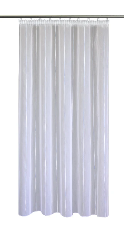Anna Cortina Curtain, Polyester, Blue