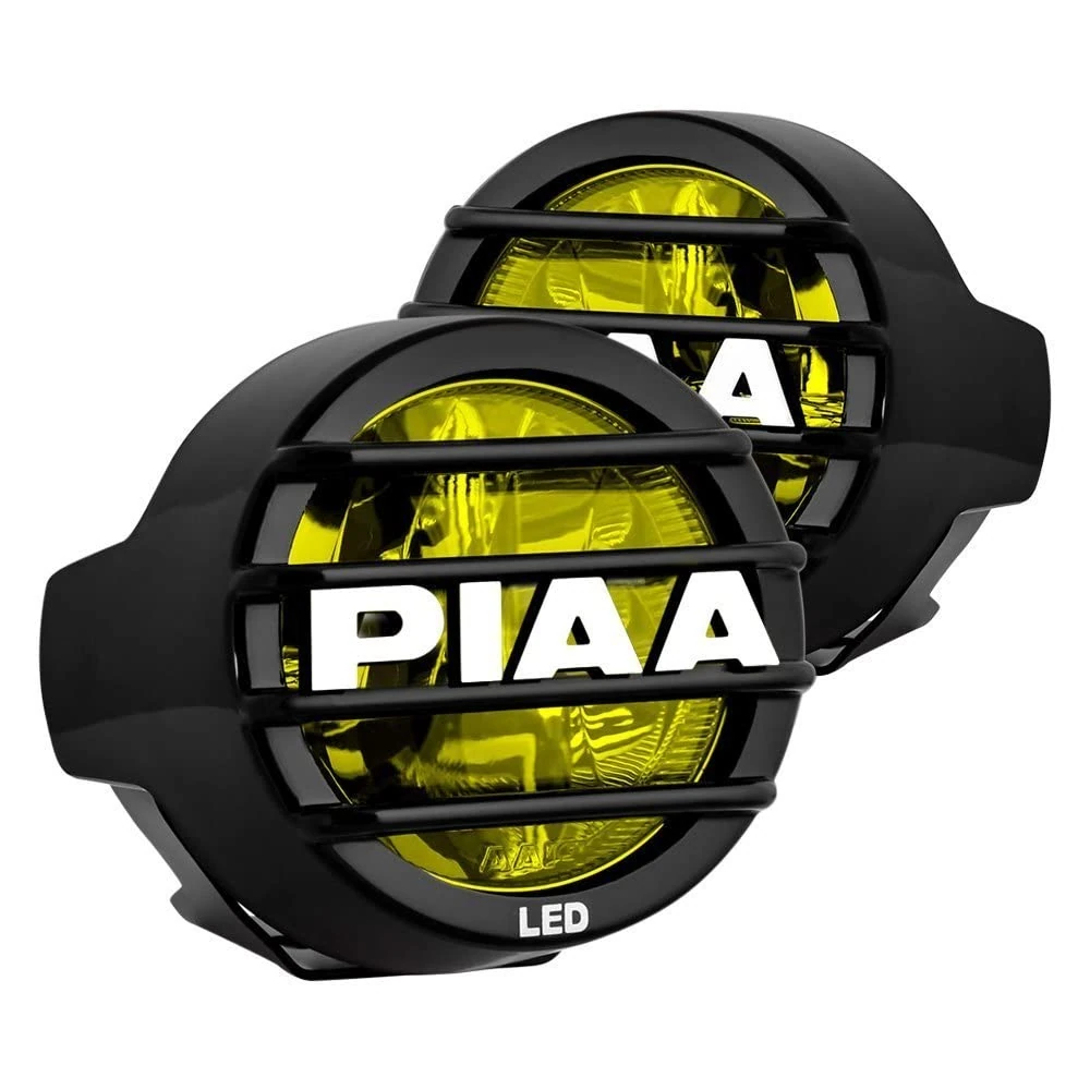 Piaa 22-05370 LP530 Yellow 3.5" LED Ion Fog Light Kit (SAE Compliant)