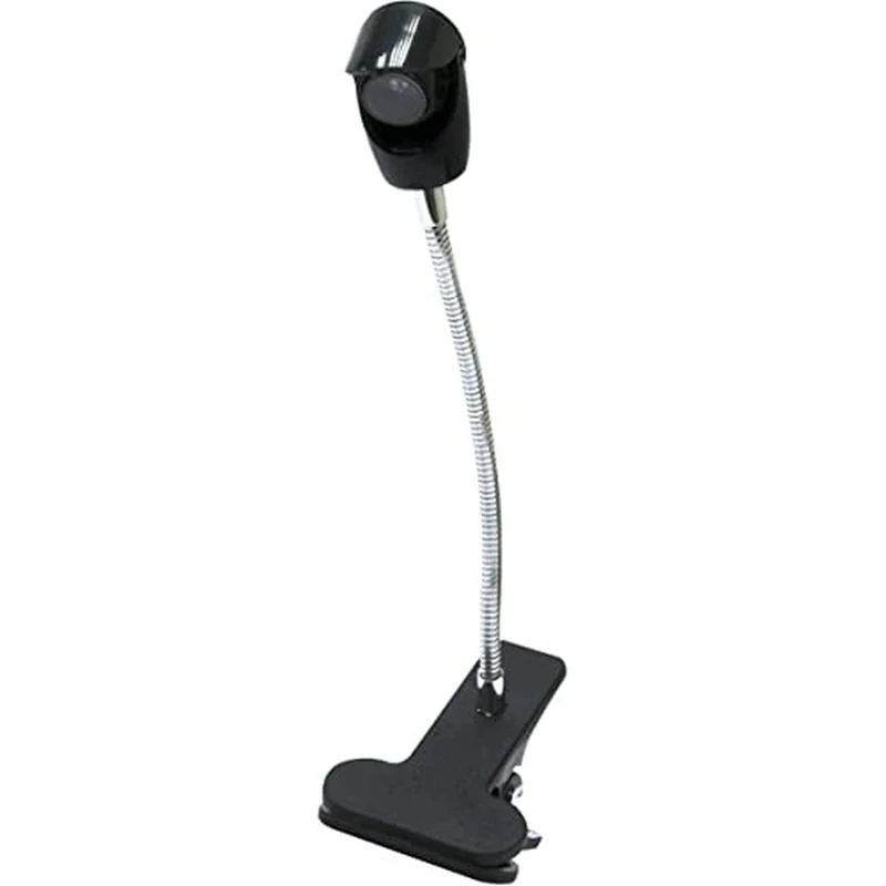 Rolson 61452 Clamp-On Flexi Work Light - Black
