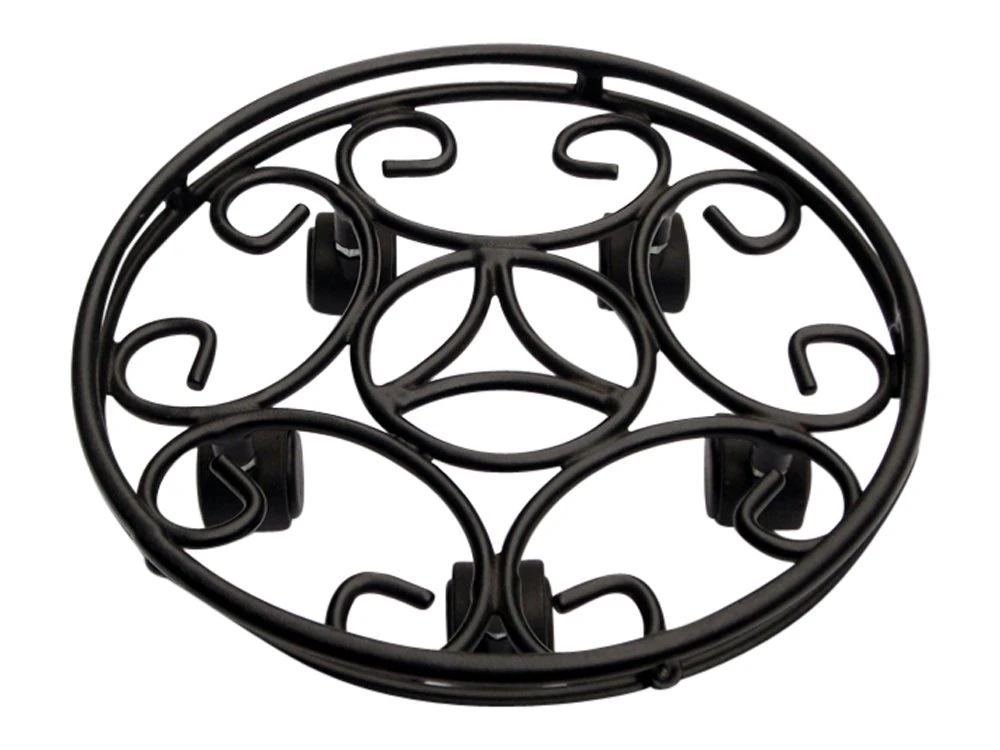 Round Plant Pot Caddy - Heavy Duty Plant Pot Wheels / Plant Pot Mover - Plant Pot Trolley / Plant Pot Dolly