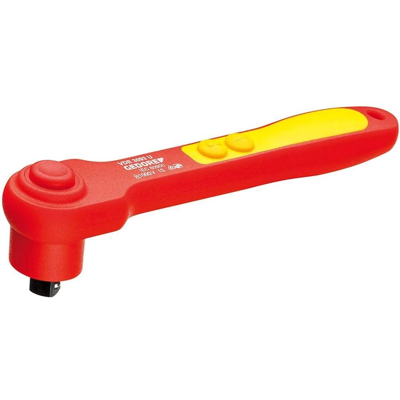Gedore VDE 3093 U VDE Reversible Ratchet – 3/8 "