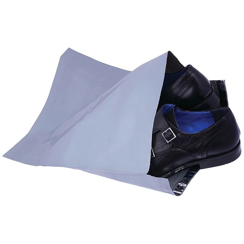 GoSecure Polythene Mailing Bag 335x430mm Opaque Grey (Pack of 500) HF20222