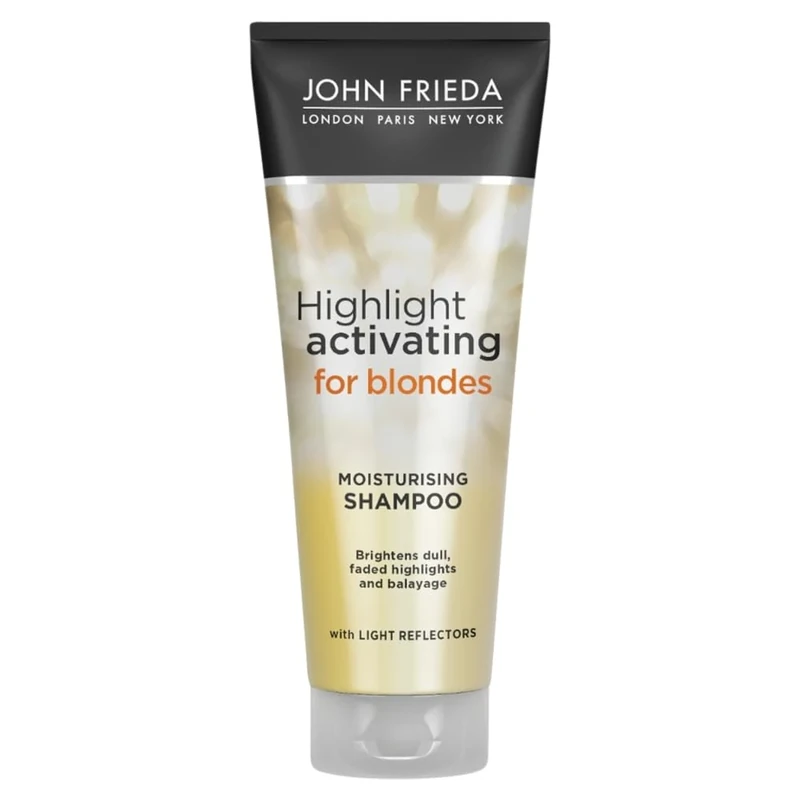 John Frieda Highlight Activating For Blonde Hair, Citrus, Moisturising Shampoo, 250 ml (Pack Of 1)