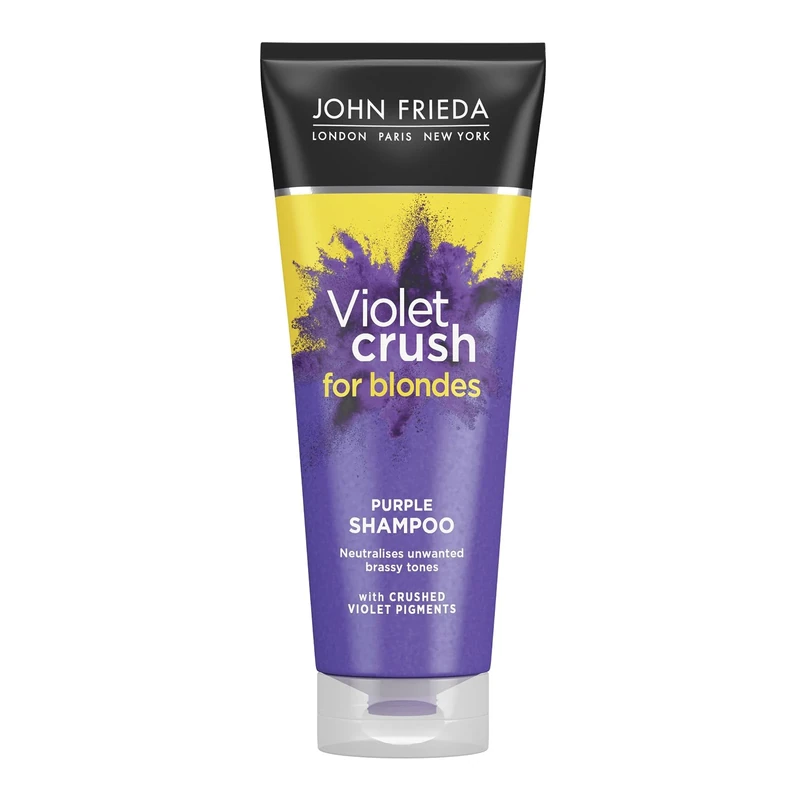 John Frieda Violet Crush Toning Shampoo for Blondes - 250ml