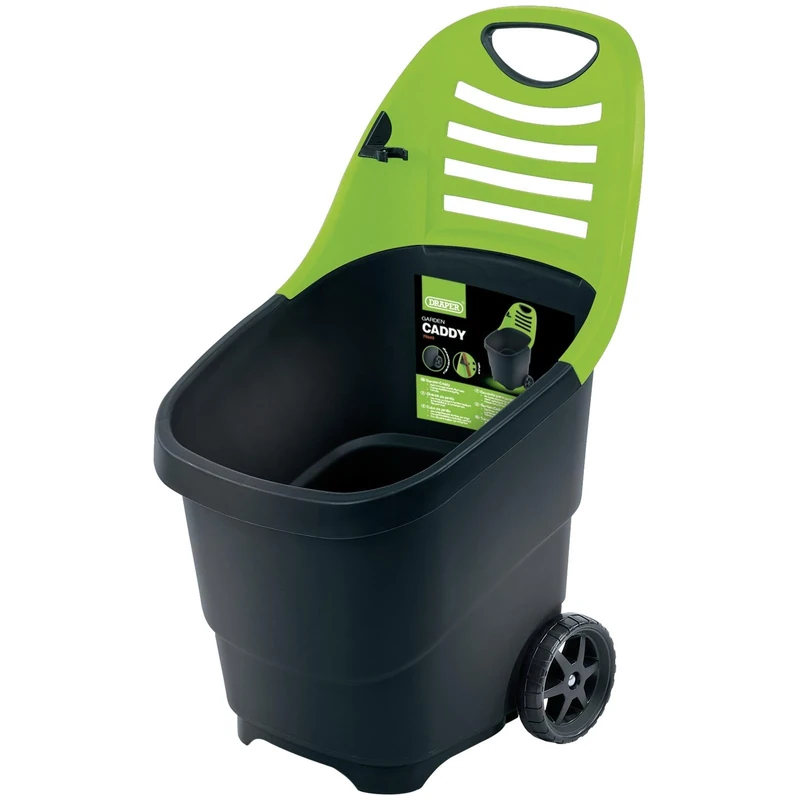 Draper 78643 Garden Caddy, Green and Black
