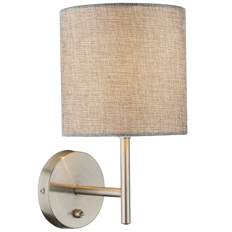 Globo paco Wall Light, Wall Lamp, Texture, Beige - Image 1
