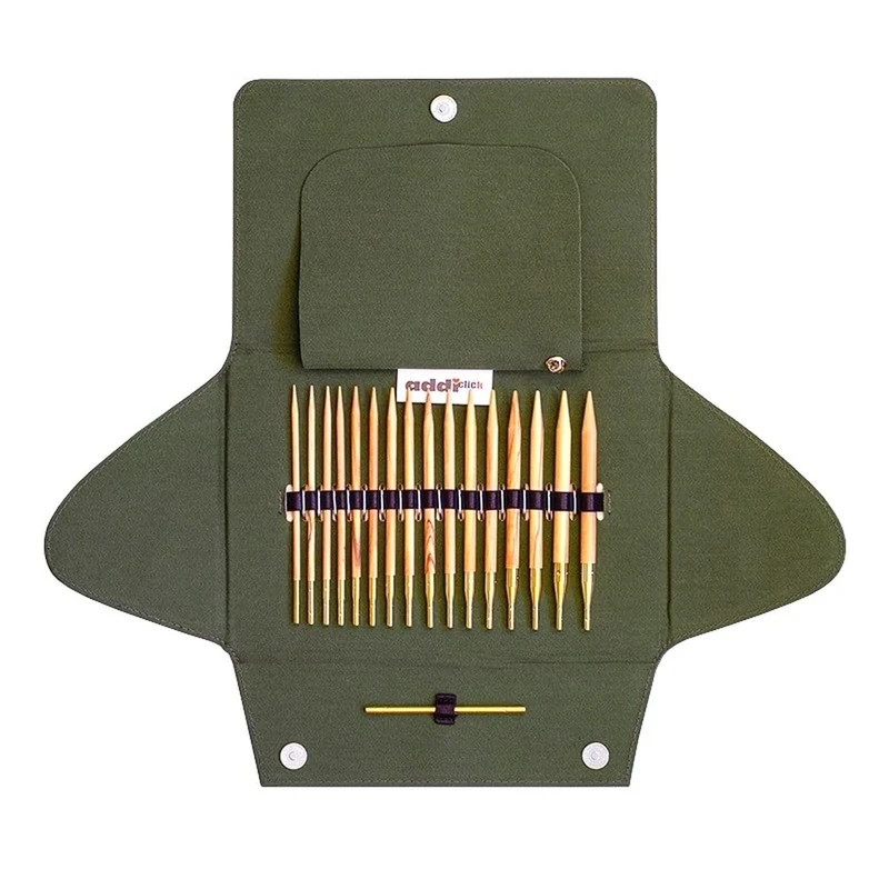 Addi Click Set - Olivewood