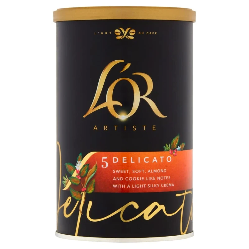 L’OR Artiste Delicato Instant Coffee Intensity 8 Tins, 6 x 95g