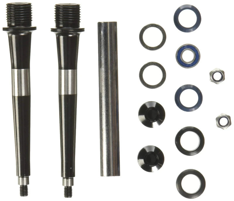 Crankbrothers Pedal Upgrade Kit - Long Spindle, Black