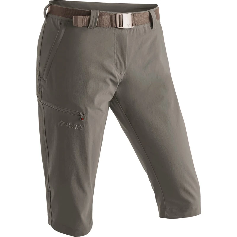 Maier Sports Inara Slim 3/4, Women's Hiking Trousers, Water-Repellent Three-Quarter-Length Trousers for Trekking and Hiking, Close-Fitting Cut, PFC-Free, mSTRETCH pro 4 & dryprotec - Image 1