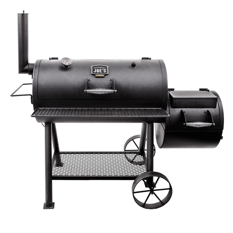 Char-Broil 140 755 Oklahoma Joe’s® Highland Smoker, Black Finish.,145 x 85 x 135 cm