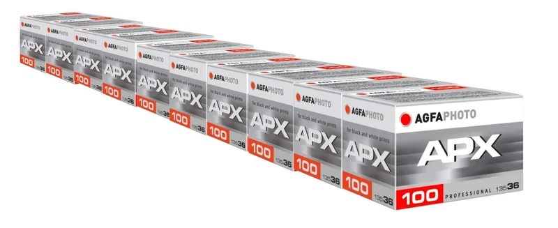 Agfa Photo APX 100 Prof 135-36 Camera Film (Pack of 10)