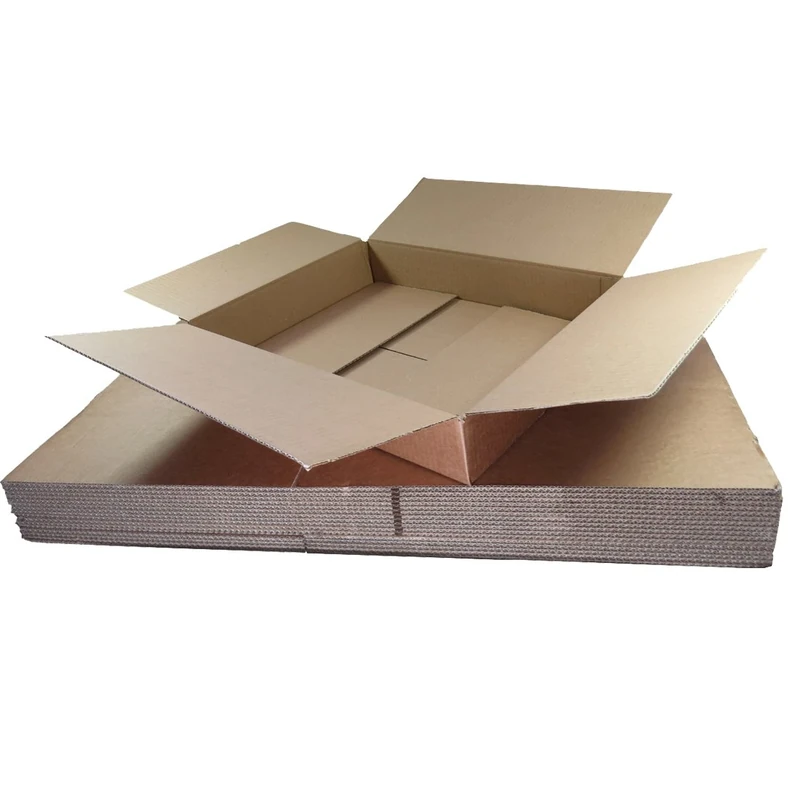Triplast 442 x 342 x 66mm Large Single Wall 17.5x13.5x2.6" Shipping Mailing Postal Cardboard Boxes (Pack of 75)