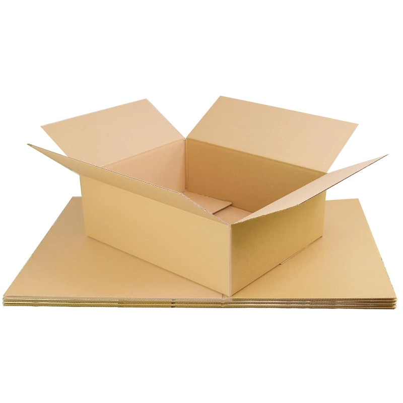 Triplast 442 x 342 x 145mm Single Wall 17.5x13.5x5.7" Shipping Mailing Postal Cardboard Boxes (Pack of 50)