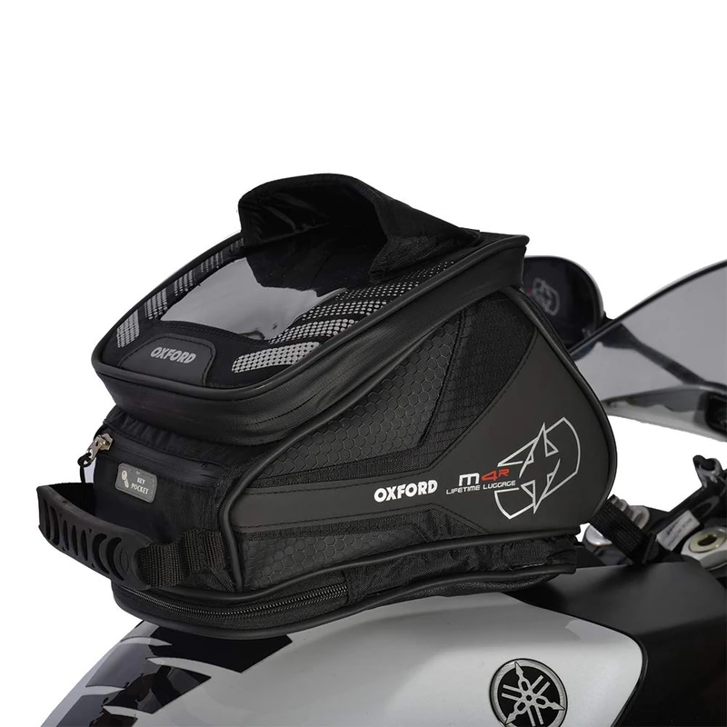 Oxford M4R Tank N Tailer Motorcycle Magnetic Tank / Tail Bag - Black