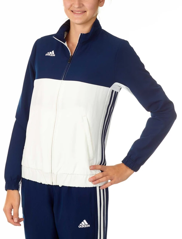 adidas Men's T16 Team Jkt W, Womens, T16 Team, blue/white, S