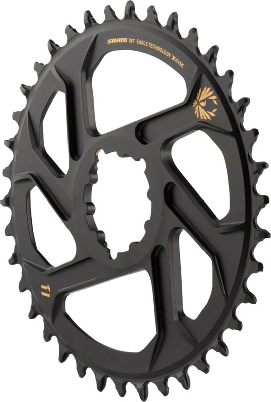 Sram Unisex's Eagle X-Sync 30T Direct Mount Off-Set Aluminium 11-Speed Chain Ring-Gold, 6 mm, Alum