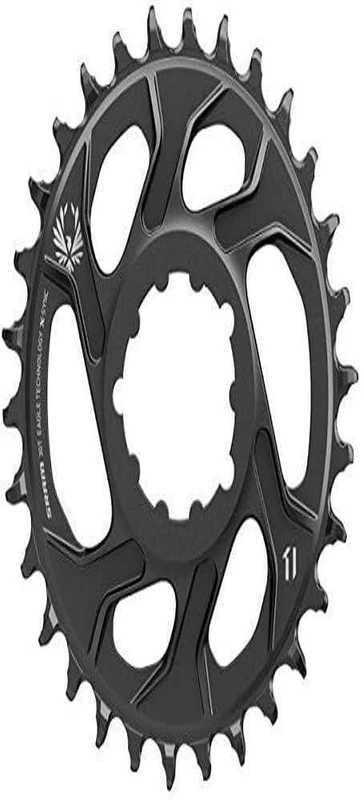 Sram Unisex's Eagle X-Sync 30T Direct Mount Off-Set Aluminium 11-Speed Chain Ring-Black, 6 mm, Alum - Image 1