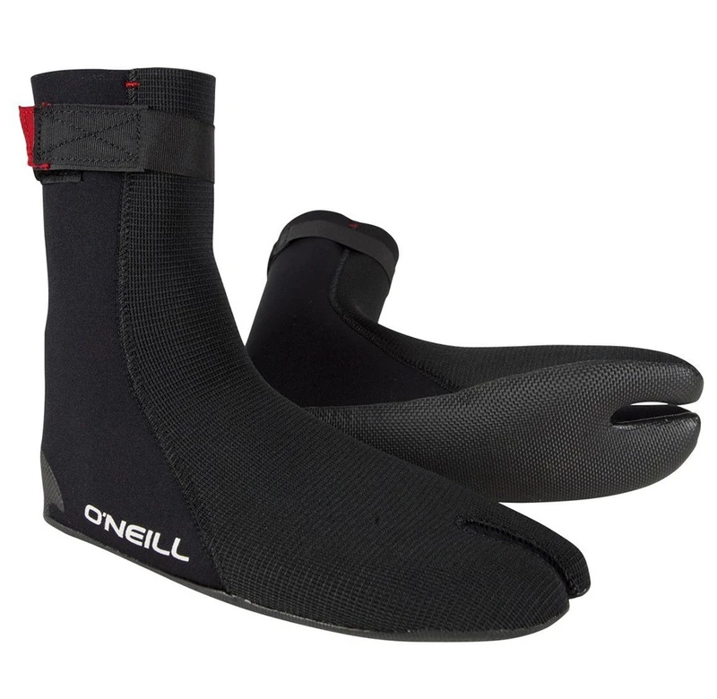 O'Neill Ninja 3mm Booties, Black, 10