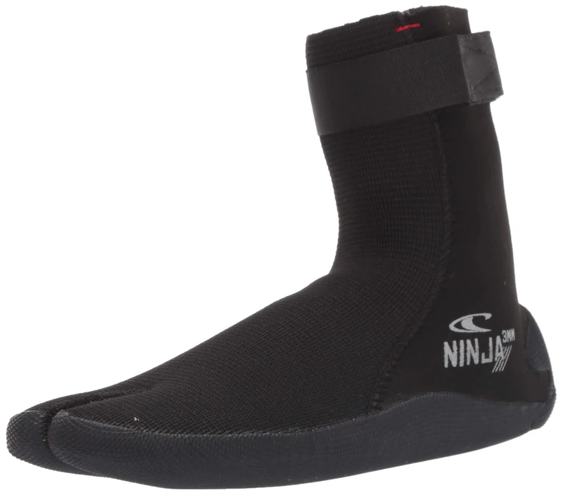 O'Neill Mens Heat Ninja 3mm St Booties Wetsuit Accessories, Black, 12 US