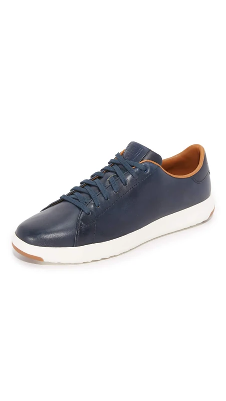 Cole Haan Men's Grandpro Tennis Trainers, Blazer Blue Hand Stain, 9.5 UK