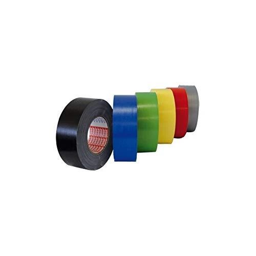 Tesa 04661-00008-00 04661-00008-00 Extra Strong Fabric Tape Tesaband Series 4661-50 m x 25 mm Black