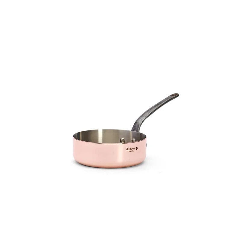 Prima Matera Straight Sauté Pan, 6462.16 Copper Orange, 32.5 x 16 x 13 cm