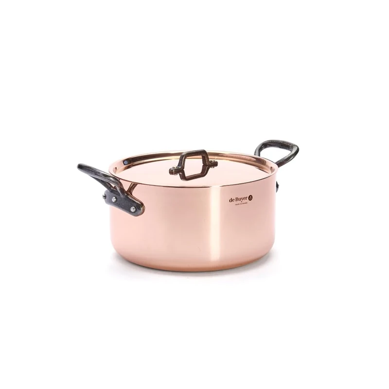 PRIMA MATERA 6466.20 Frying Pan Copper, Orange, 29.5 x 20 x 13 cm