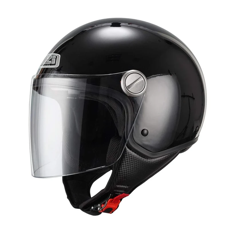 NZI Capital Visor Motorcycle Helmet, Black, 59