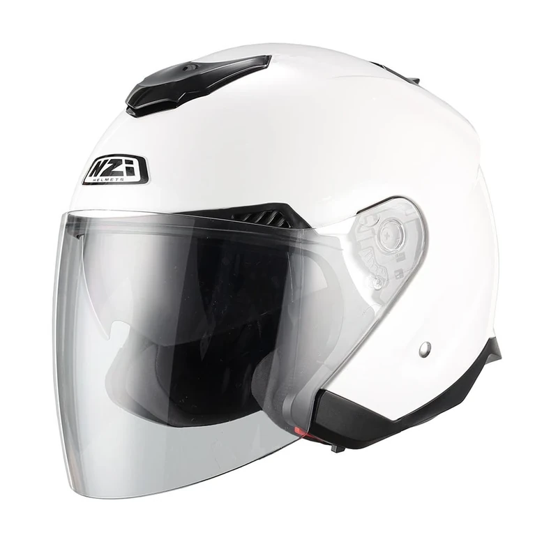 NZI Avenew Motorcycle Helmet, White, 54