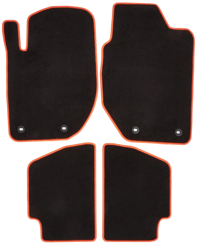 Hörsteler 1 08/8263 00 20 16 Sky Car Mats Line, 5 Pieces, Black/Grey