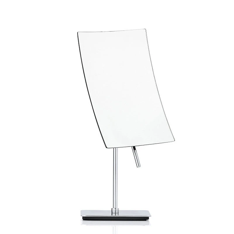 Blomus Vanity Mirror, Chrome-Plated, Steel, Silver, H 29 cm, B 11 cm, T 14 cm,68949