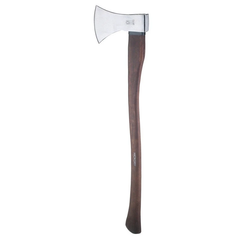 Ruthe Axe 1250g Vpa/Gs with Hickory Handle, Silver/Beige
