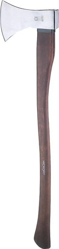 Ruthe Axe 1400g Vpa/Gs with Hickory Handle, Silver/Beige