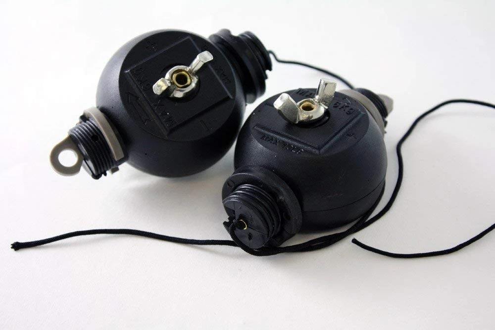 Swiftair Pair Easy Roller Yo-Yo Light Grow tent Hydroponics Carbon filter Hangers