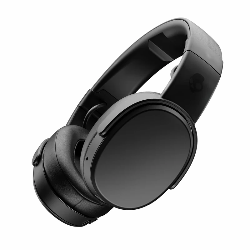 Skullcandy Crusher Wireless Over-Ear Bluetooth Headphones for iPhone and Android with Microphone / 40 Hours Battery Life/Extra Bass Tech/Great for Music, School, Workouts, and Gaming - Black