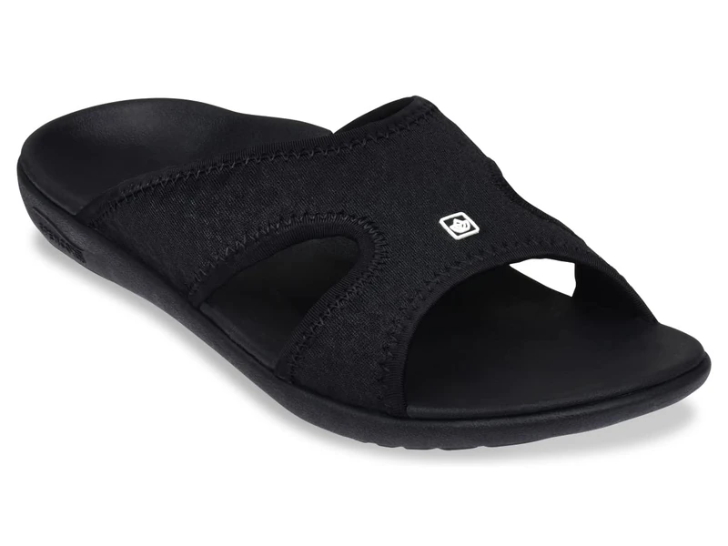 Spenco Men's Kholo Slide Sandal, Carbon/Pewter, 11W US - Image 1