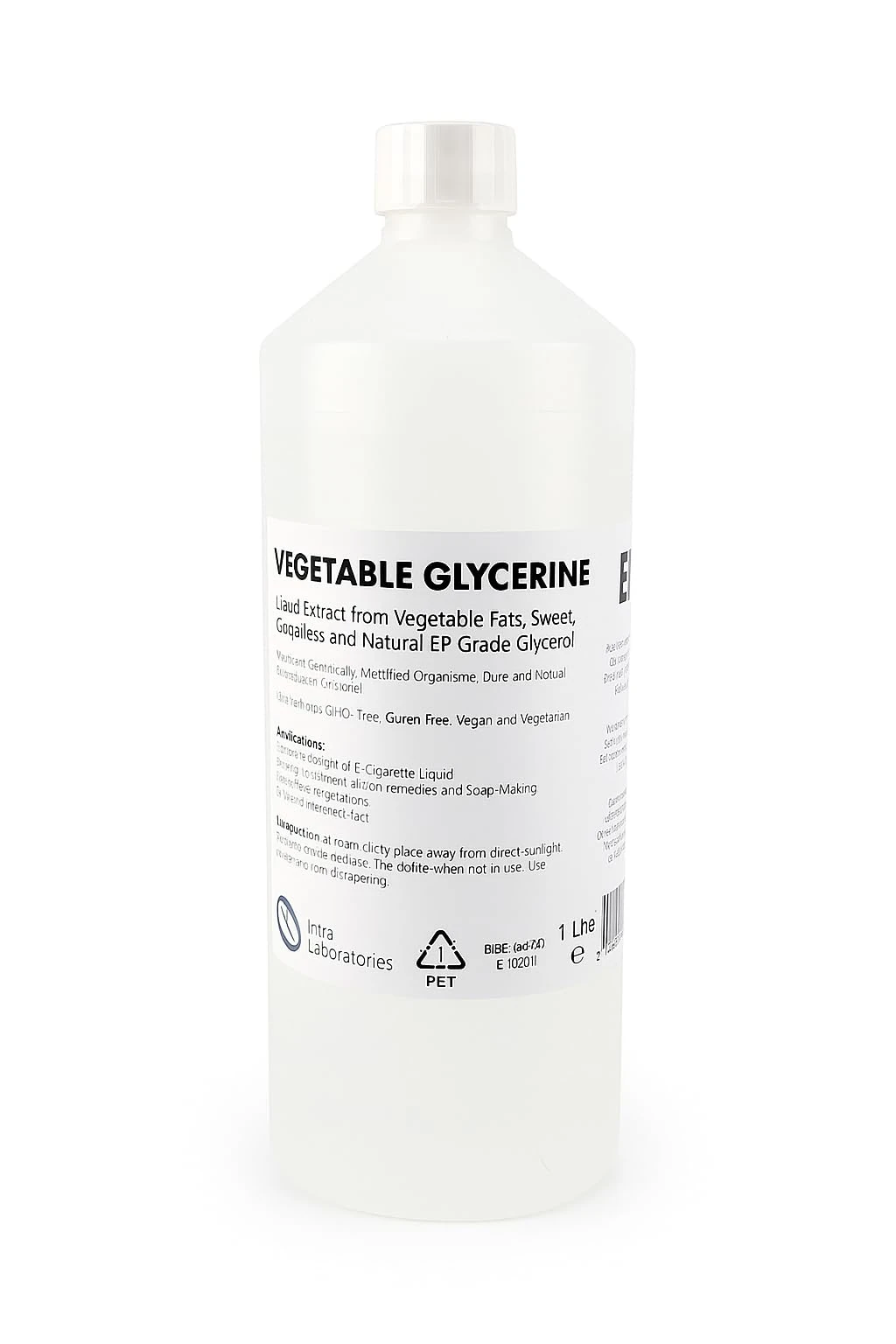 Vegetable Glycerine/Glycerol - 1 litre (L) - Ultra Pure Food Grade Liquid